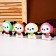 Soft toy "Panda", on a key fob, 11 cm, mix color