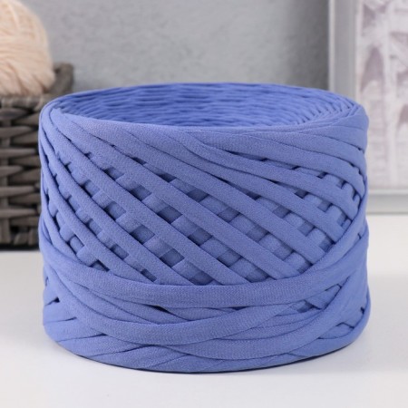 Knitted yarn, width 7-9 mm, 100m/295 gr ± 10% (38 - lavender)