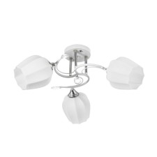Sarina chandelier 3he27 40w is white 54x54x24cm Bayerlux