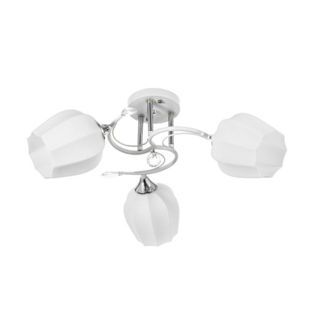 Sarina chandelier 3he27 40w is white 54x54x24cm Bayerlux