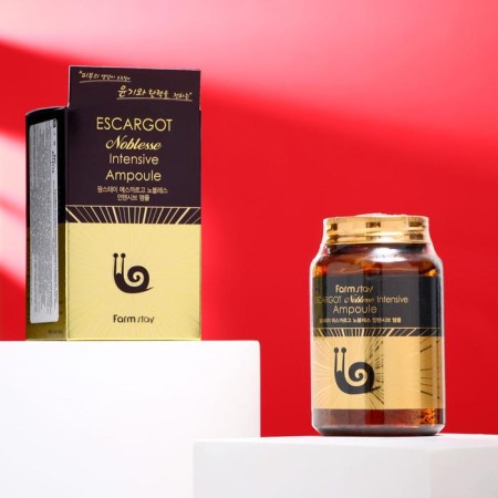 Multifunctional ampoule product Farmstay, with snail extract, 250 ml