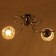 Snanny chandelier 2he27 40W silver 58x29x28 cm Bayerlux