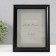 Photo frame Plastic "Gala" 15x20 cm, black (plastic screen)