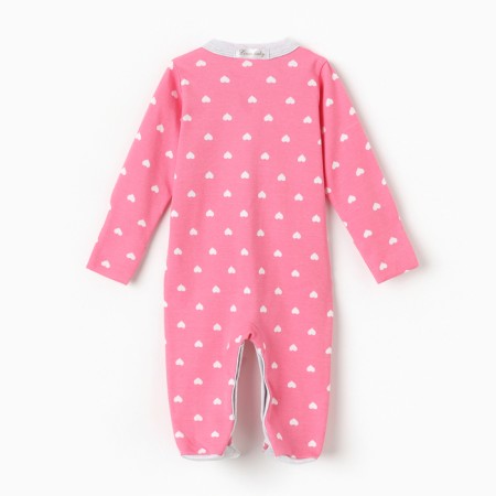 Combineson children, pink color, height 62 (1-3 months)-4