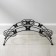 Flowers stand "Arca-3", d = 12 cm, black color