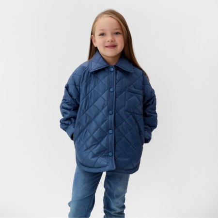 Children's jacket KAFTAN p. 34 (128-134 cm), blue-2