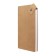 Lotted diary, 120x200 mm 128 sheets, leatherette, gray block 70 g/m2, lies, refuge with a colored button, beige