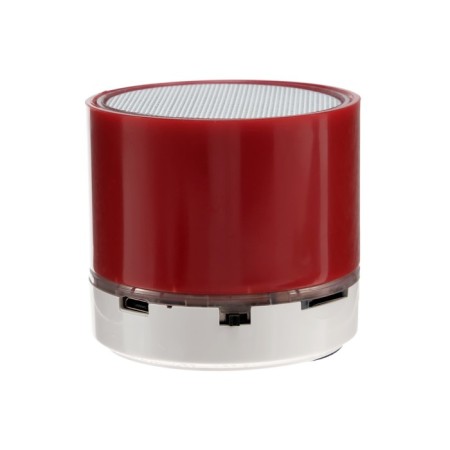 Portable column Luazon Hi-Tech 18, 3 watts, 520 mAh, Microsd, Red-1
