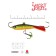 Балансир Lucky John NORDIC 4 + тройник, 4 см, цвет 301RT блистер
