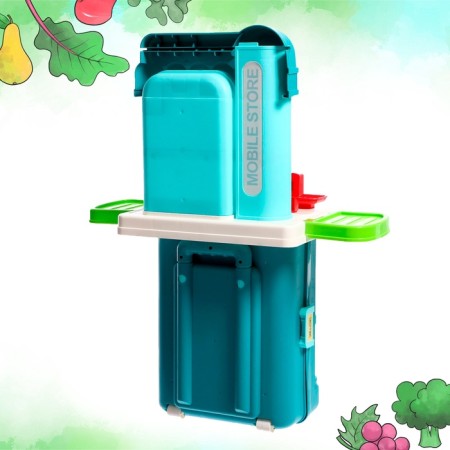 Game set "Shop" in a suitcase, with accessories-17