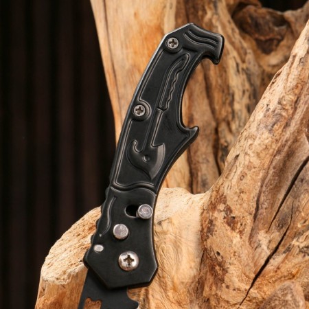 Folding “Piranha” Knock 16cm, Blade 68mm/1.2mm-4