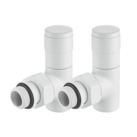 Set of design-valules Royal Thermo Piano, corner, 1/2 ", white-2