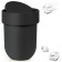 Touch bucket, with a lid, black