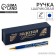 Pen in the gift case “Golden Teacher”, metal, blue paste, writing node 1.0 mm