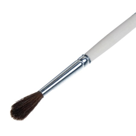 Round Brush No. 3 (clip diameter 3 mm; hair length 16 mm), wooden handle, calligrata-4