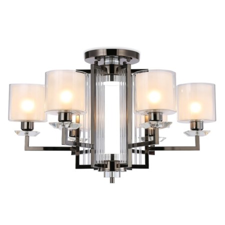 Ceiling chandelier Ambrella Light, Traditional, TR4422, 6HE27, Black Chrome Color