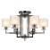 Ceiling chandelier Ambrella Light, Traditional, TR4422, 6HE27, Black Chrome Color