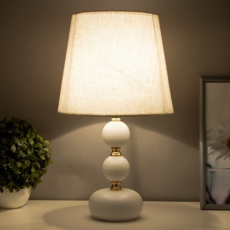1x60W skating lamp E27 white-gold 25x25x45 cm Risalux-2