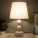 1x60W skating lamp E27 white-gold 25x25x45 cm Risalux