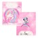 Notebook in a ruler of 12 sheets, 5 types of mix, cover coated cardboard, Minnie Mouse and unicorn
