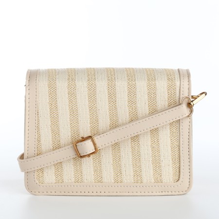 Bag-mixer on the valve, long belt, beige color-1