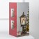 LED figure "Santa Claus in the Forest" 13 × 30 × 13 cm, plastic, AAX3 batteries (not complete), glow warm white