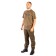Pride Logo T-shirt, cotton, light brown, rf XS