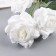 Artificial flowers "Paloma Rose" D-8 cm 53 cm, white