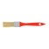 Brush flat promo, artificial bristles, plastic handle, 1 ", 25 mm