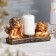 Summary "Angels", one candle d - 5 cm, 21 x 7 x 10.5 cm