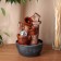 ALOZ Fountain of the birdhouse, 28x16 cm (with backlight)