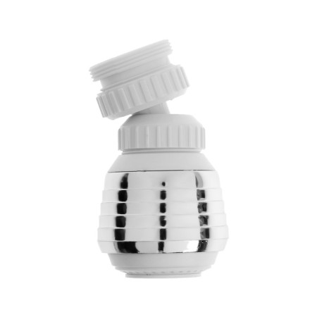 Zein z3599, rotary, on hinges, 2 modes, chrome/white-7