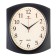 Watching clock, interior "classics" 28 x 31.5 cm, silent, black body