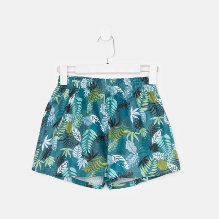 Women's shorts KAFTAN "Leaves", p. 44-46, blue-4