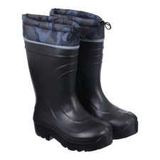 Male boots from an eva with an extension and insulation, up to -30 ° C, size 45-46, black color