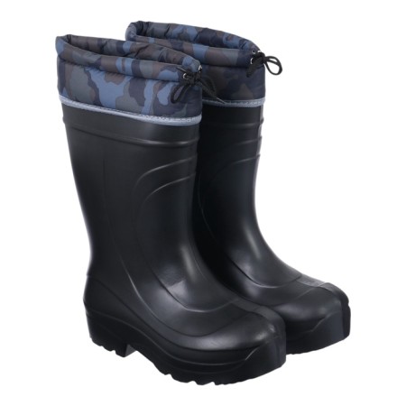 Male boots from an eva with an extension and insulation, up to -30 ° C, size 45-46, black color