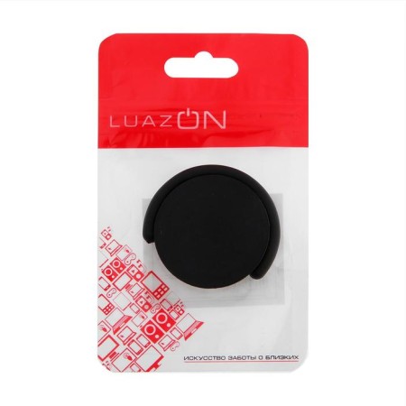 The holder-stand pops for the phone Luazon, with a mount, black-5