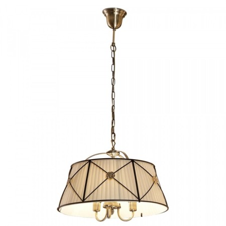 Suspended Citilux “Dresden” CL409131, 52x52x50 cm, 3x60W, E14, brown color
