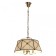 Suspended Citilux “Dresden” CL409131, 52x52x50 cm, 3x60W, E14, brown color
