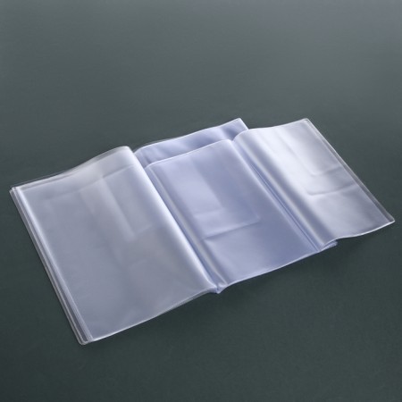 PVC liner (A5) for family documents, 4 sets, transparent color-4