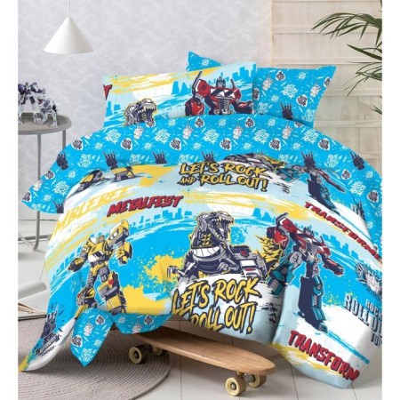 Bed linen 1.5 joint venture rock n roll, size 150x215 cm, 145x210 cm, 50x70 cm
