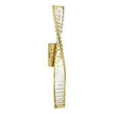 Wall lamp ST LUCE. SL6205.301.01. Elica. 1x13 W, LED, 3000K, 1105 LM, 7.6x65 cm, brass color