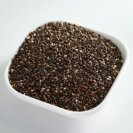 Chia seeds, a source of fiber, vitamins and minerals, 200 g.-1