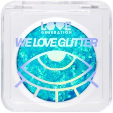 Глиттер для лица Love Generation We love Glitter, тон 03 голубой, 1.8 г