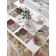 A set of napkins for setting the Christmas mood table, rectangular, size 32x46 cm, 4 pcs