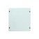 Mailing box multi -sectional, 3 sections, with the back wall, gray, Mix door