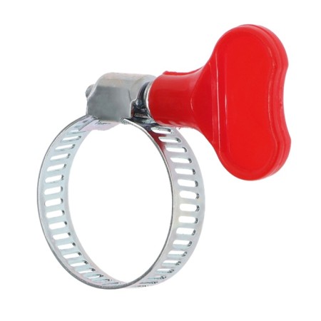Chervyki clamp with the "lamb" Zein, through shock, diameter 16-27 mm, galvanized-4