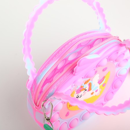 Bag's bag with lightning, pink/blue color-2