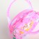Bag's bag with lightning, pink/blue color