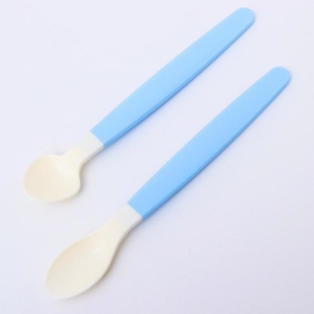 A set of children's spoons for feeding from 5 months, 2 pcs., Mix colors-3